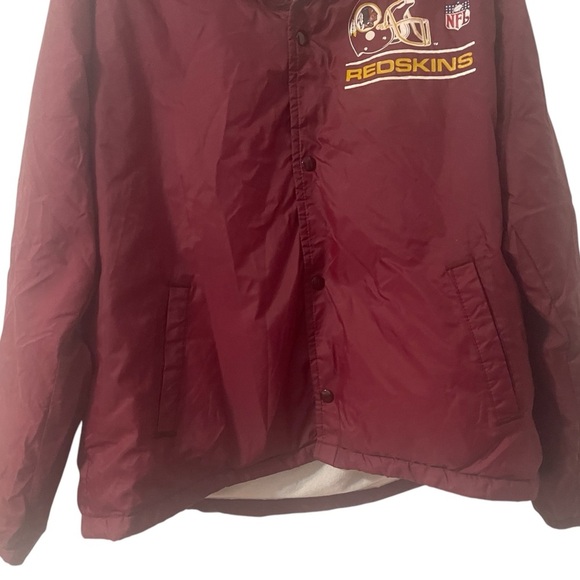 Vintage Chalk Line 90's NFL Washington Redskins Satin Locker Line Jacket Sz L - Picture 15 of 16